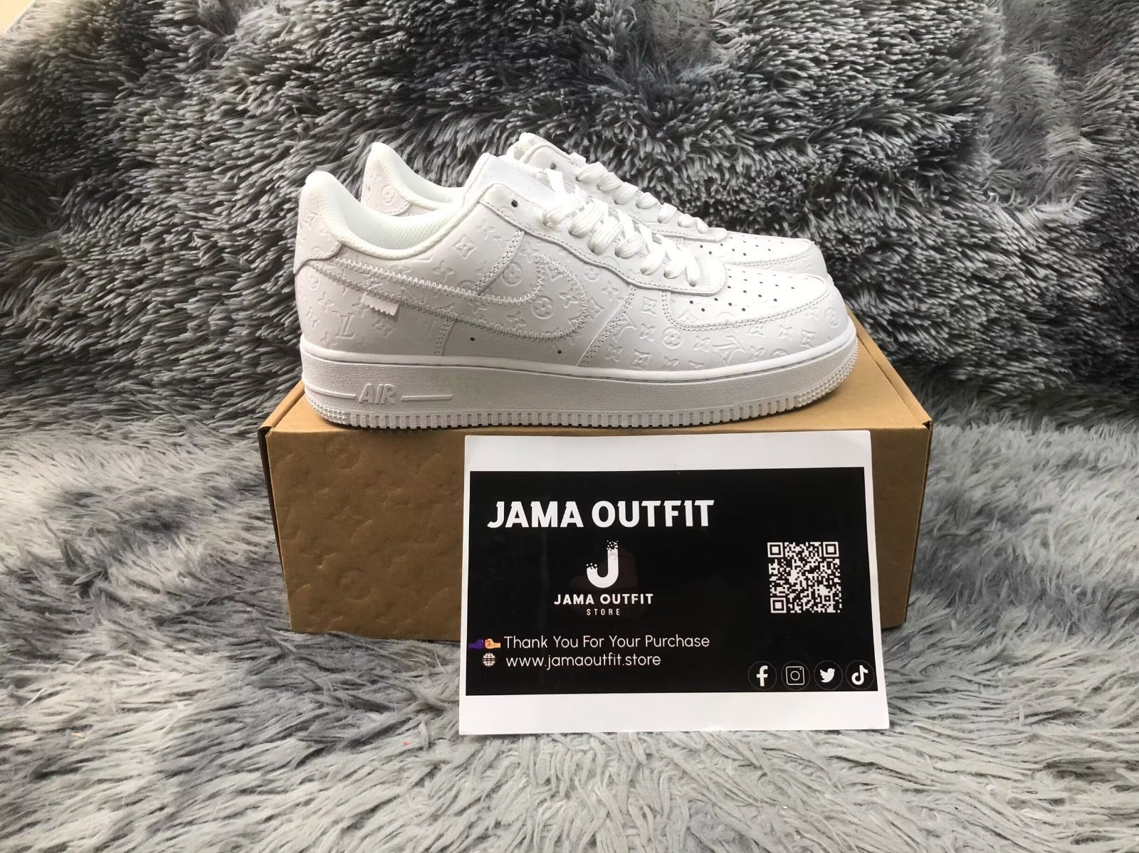Nike Air Force 1 Low Louis Vuitton White
