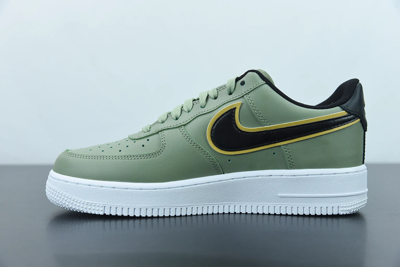 Air Force 1 Low '07 LV8 Double Swoosh Olive Gold Black