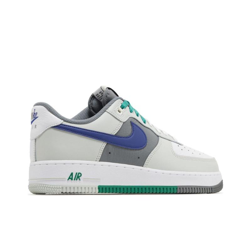 Nike WMNS Air Force 1 LOW '07 LV8 split plata claro azul marino oscuro