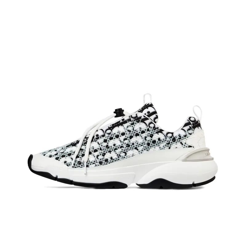 Dior B24 Oblique Cannage Motif White