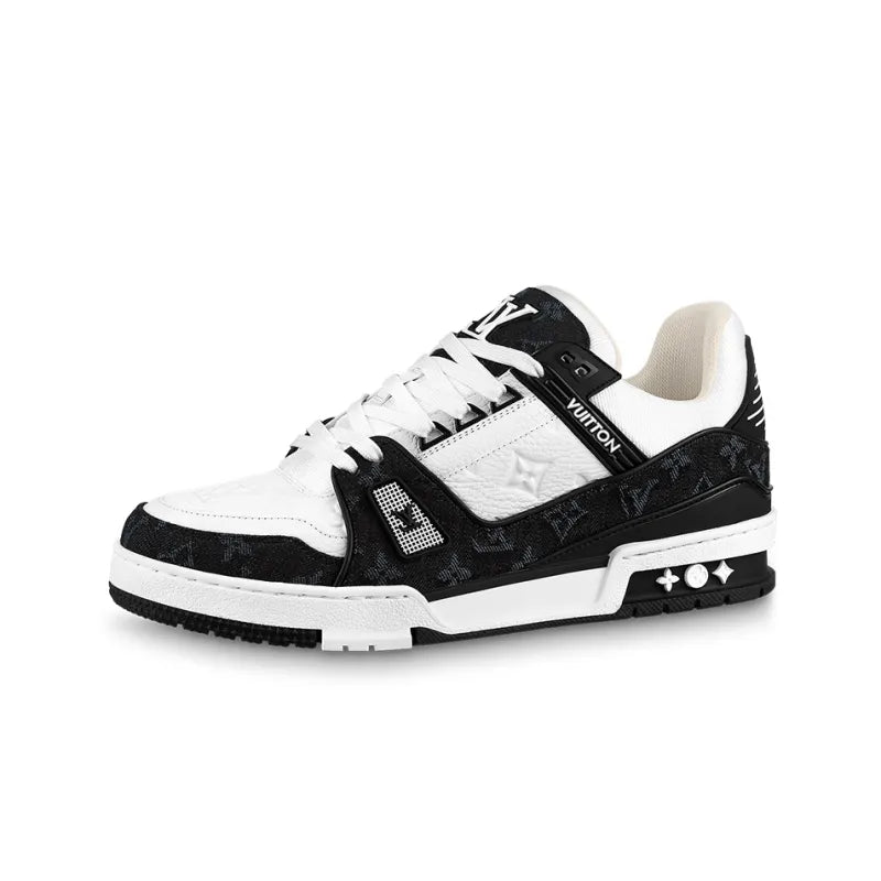 Louis Vuitton Trainer White Black