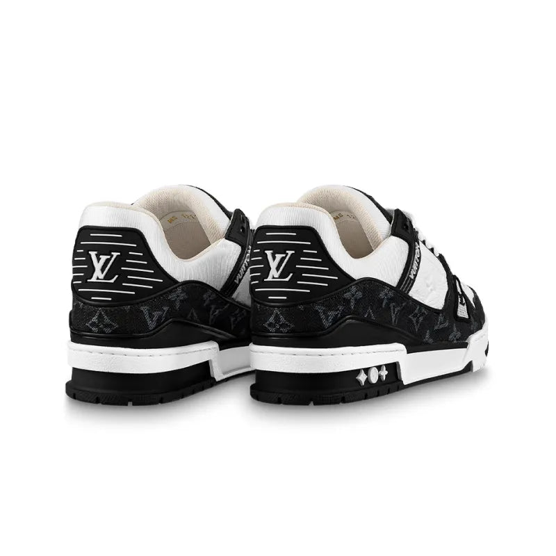 Louis Vuitton Trainer White Black