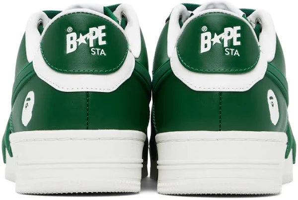 BAPE Green White Sta OS Sneakers