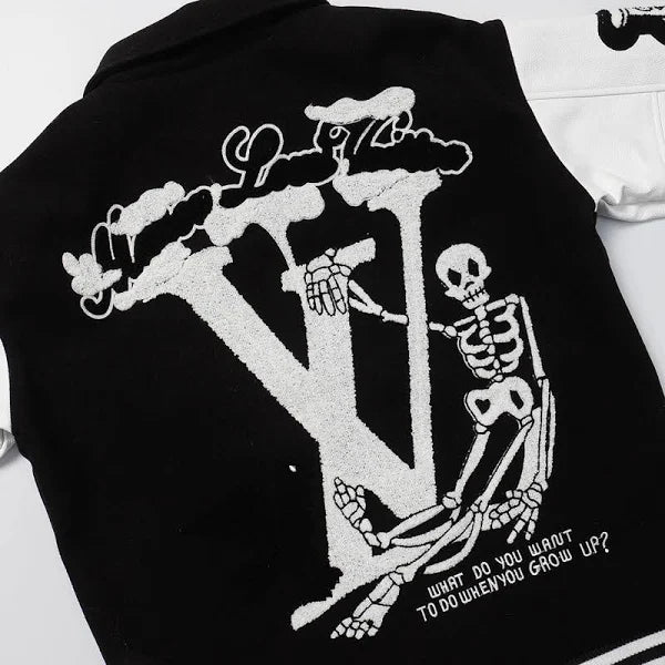 Louis Vuitton Skeleton Varsity Jacket